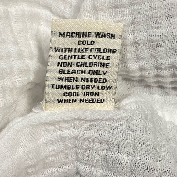 Caffe Marrakesh Solid White Casual Button Down Shirt - Picture 9 of 13